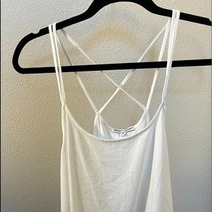 White Threads for Thought Tank Top